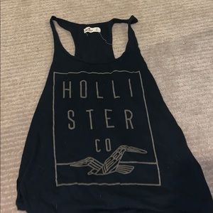 Hollister black tank top